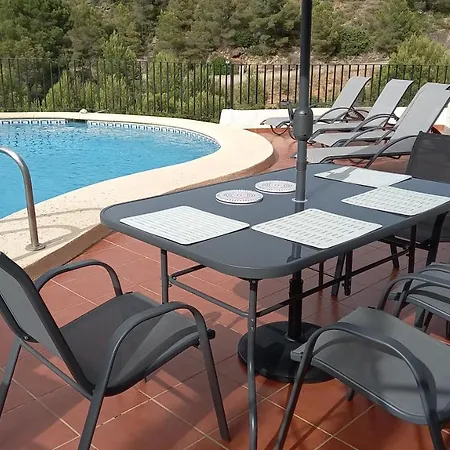 Maison Avec Logement Independant Piscine Privee Et Vue Mer Pego Exterior photo